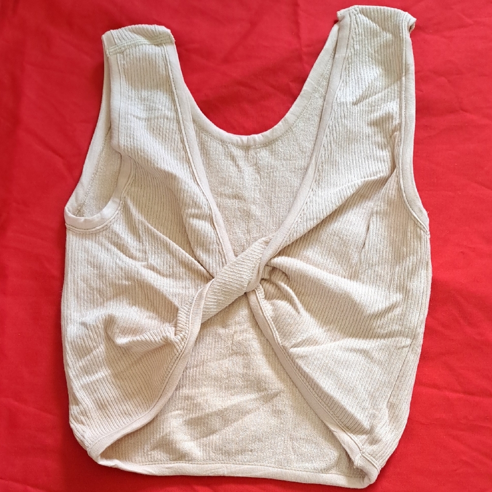 Beige Knotted Women's Top 4Pk